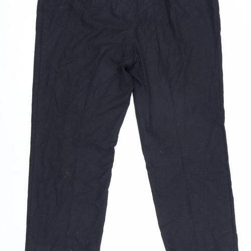 Basler Men's Navy Dress Pants - M, Business Casual