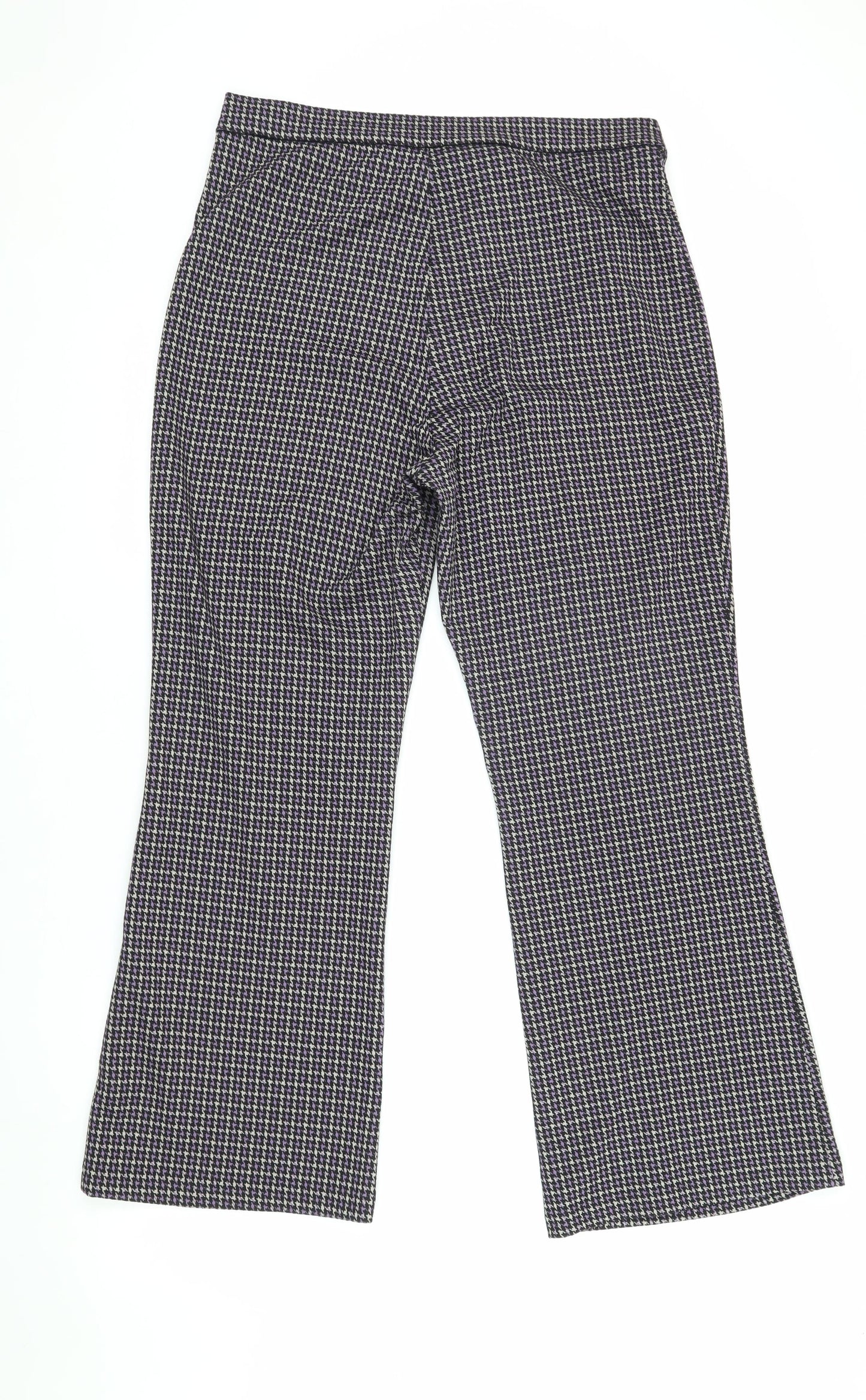 Monki Women's Multicoloured Flared Trousers M