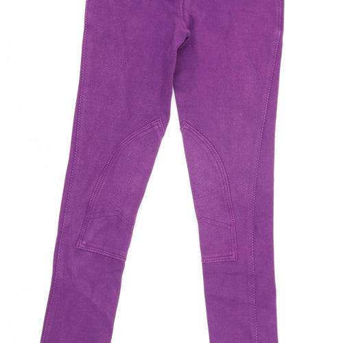 Equetech Women's Purple Straight Trousers
