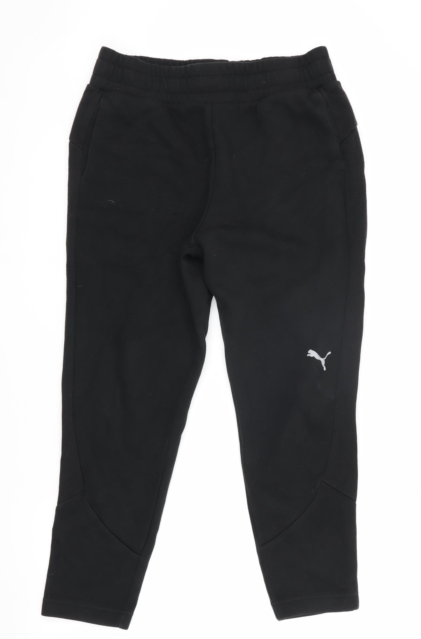 Puma Men's Black Jogger Trousers, Size M, Athletic Style