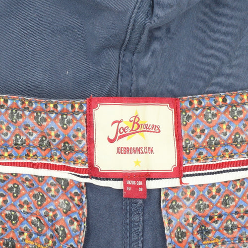 Joe Browns Men's Blue Cargo Shorts Size 38