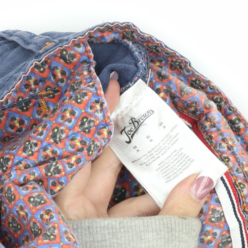 Joe Browns Men's Blue Cargo Shorts Size 38