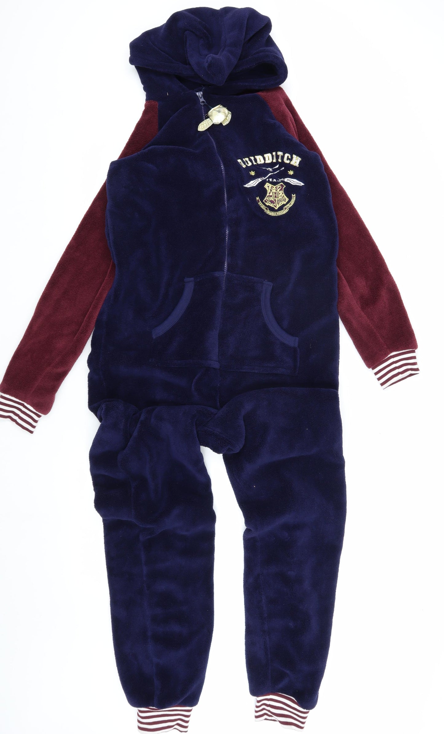 Harry Potter Women's Blue Fleece One Piece Jumper, S