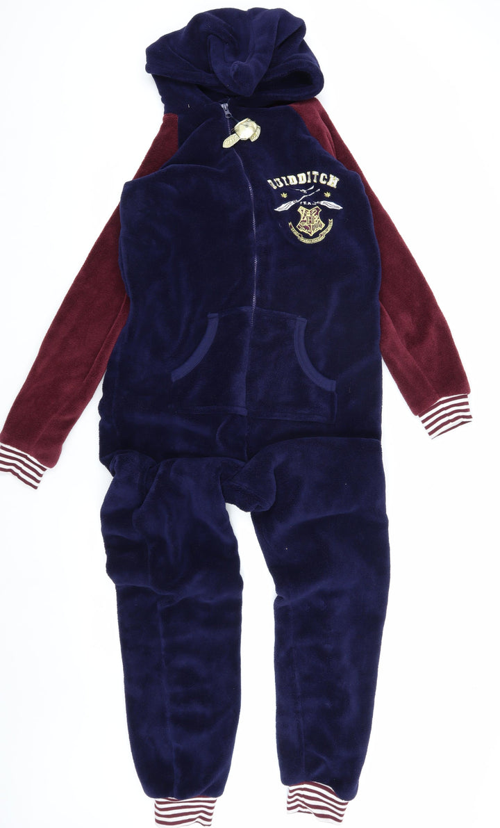 Harry Potter Women's Blue Fleece One Piece Jumper, S