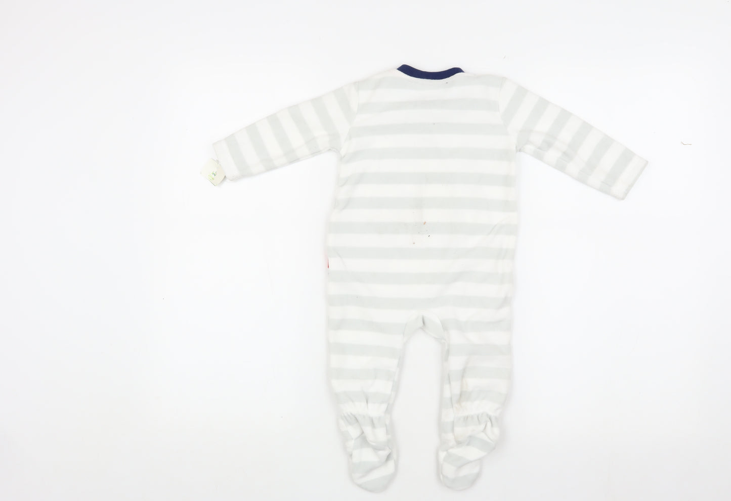 Disney Unisex Baby Grey Mickey Mouse Babygrow 6-9 Months