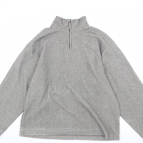 Jaeger Grey Men's M Pullover Sweatshirt