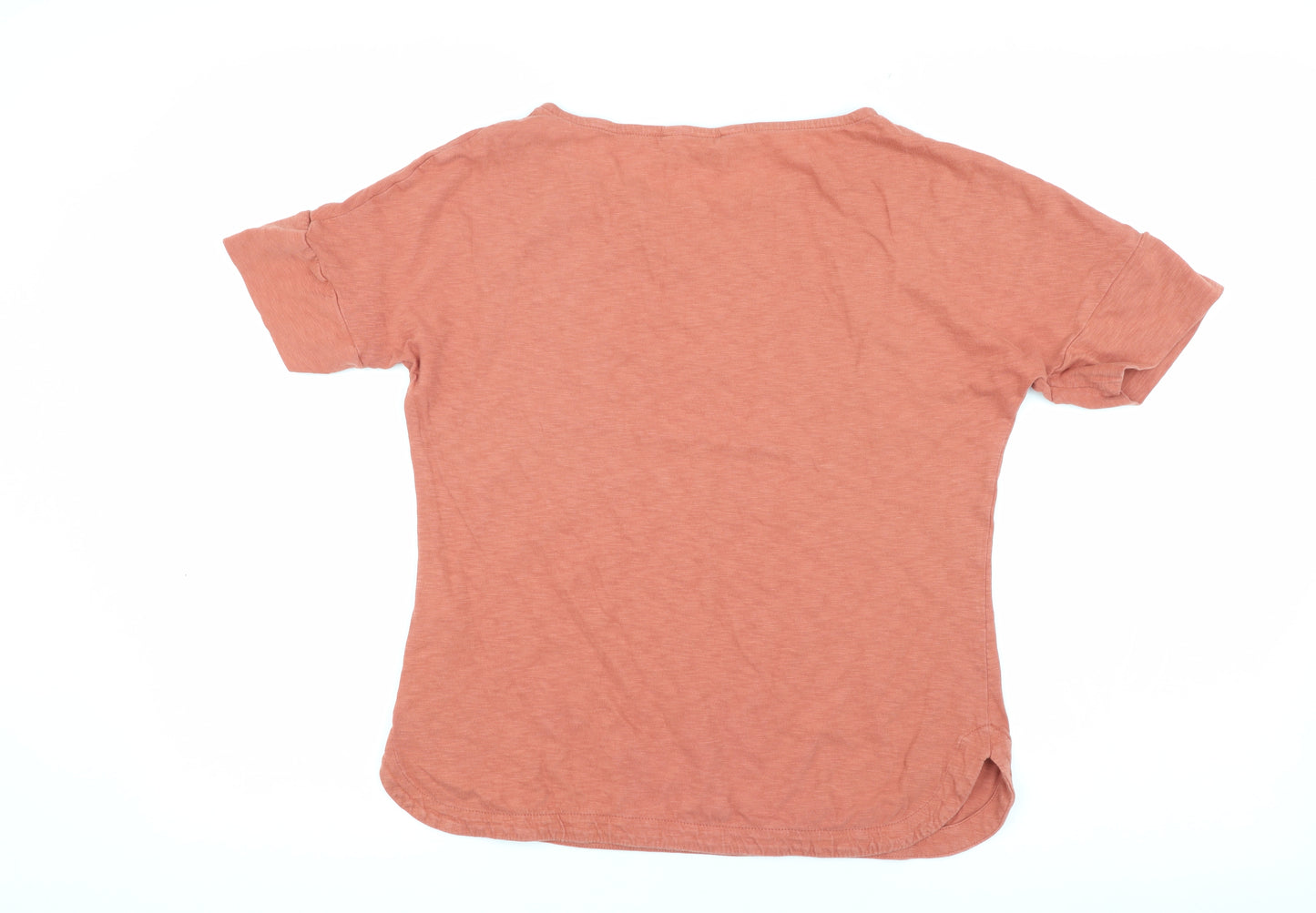 Seasalt Cornwall Pink Women's T-Shirt, Size 8, Cotton, Summer