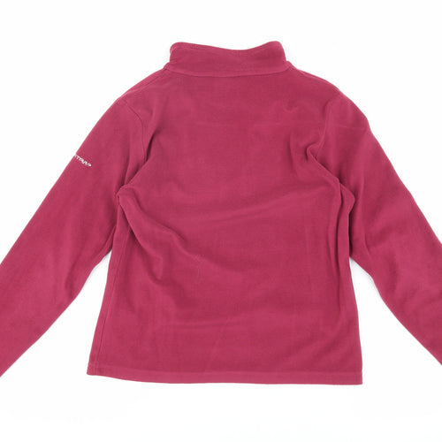 Trespass Girls Pink Fleece Pullover Sweatshirt 9-10 Years