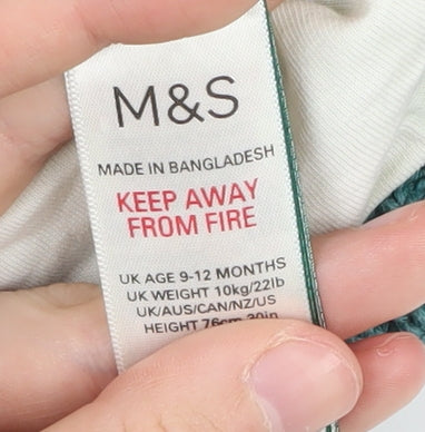 Marks and Spencer Unisex Baby Jacket 9-12 Months