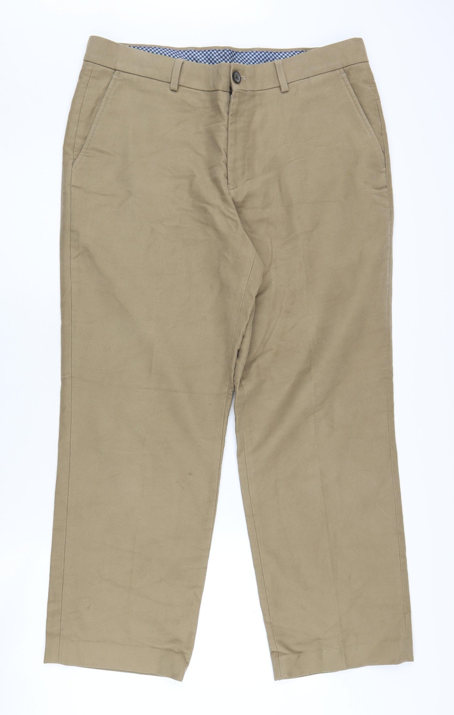 Maine New England Men's Beige Chino Trousers 36S