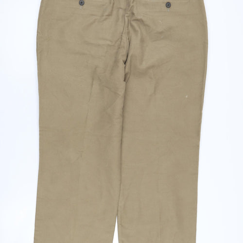 Maine New England Men's Beige Chino Trousers 36S