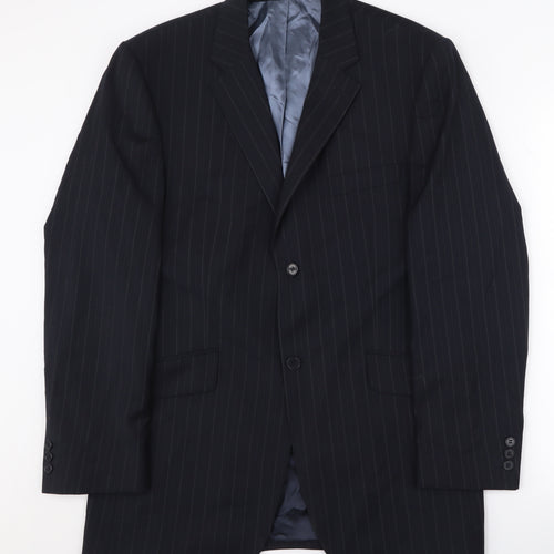 Karl Jackson Men's Blue Blazer 40 Regular Fit