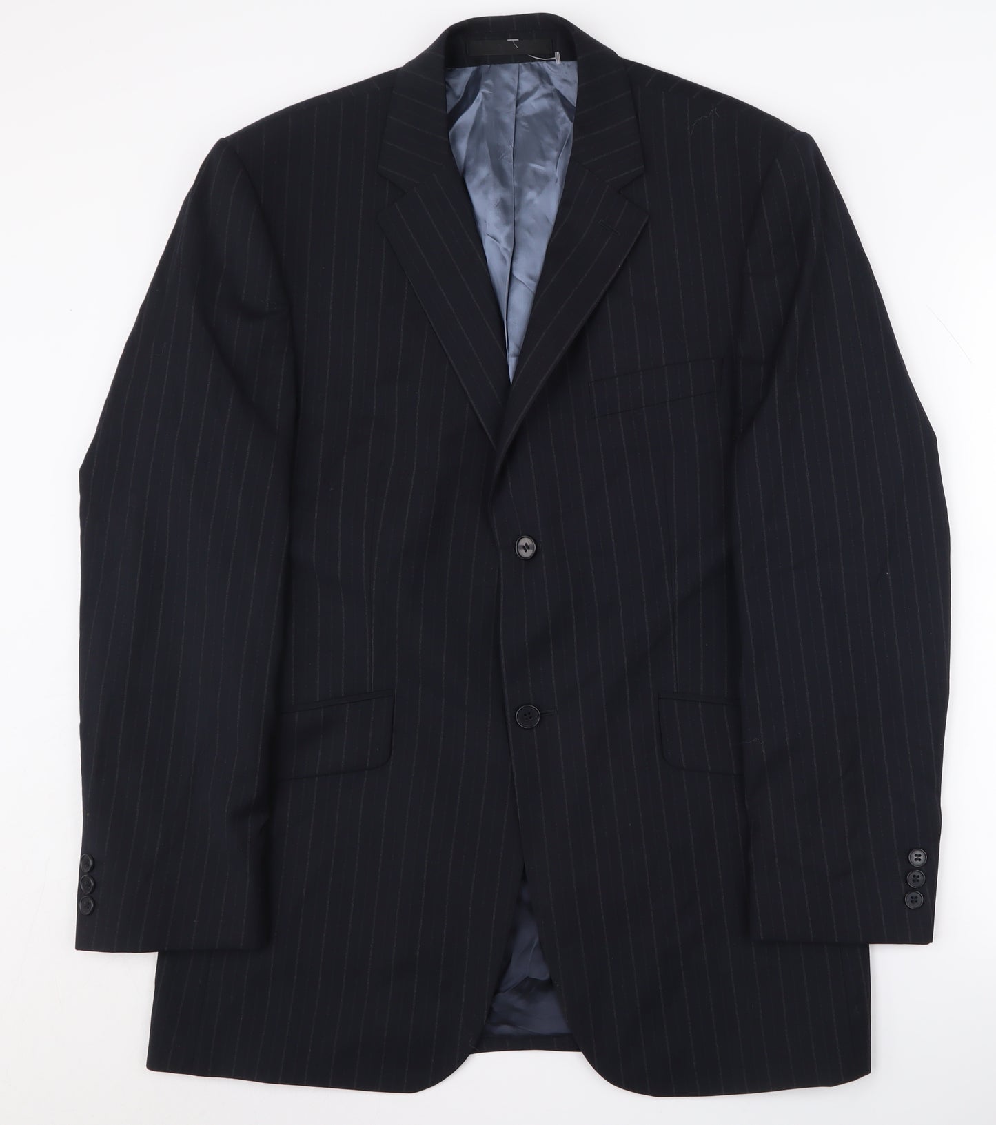 Karl Jackson Men's Blue Blazer 40 Regular Fit