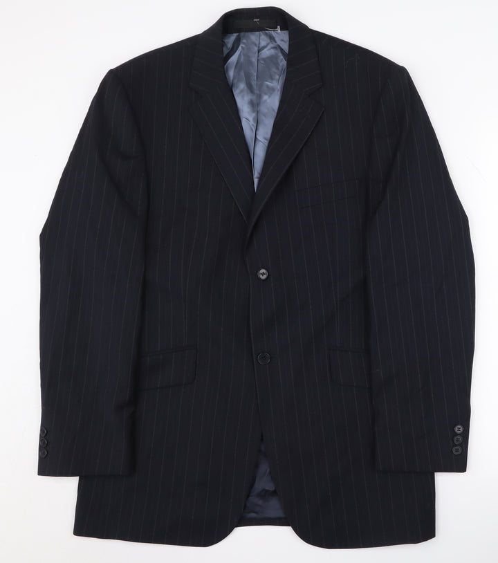 Karl Jackson Men's Blue Blazer 40 Regular Fit