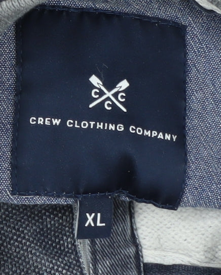 Crew Clothing Company Men’s Grey XL Pullover Sweatshirt