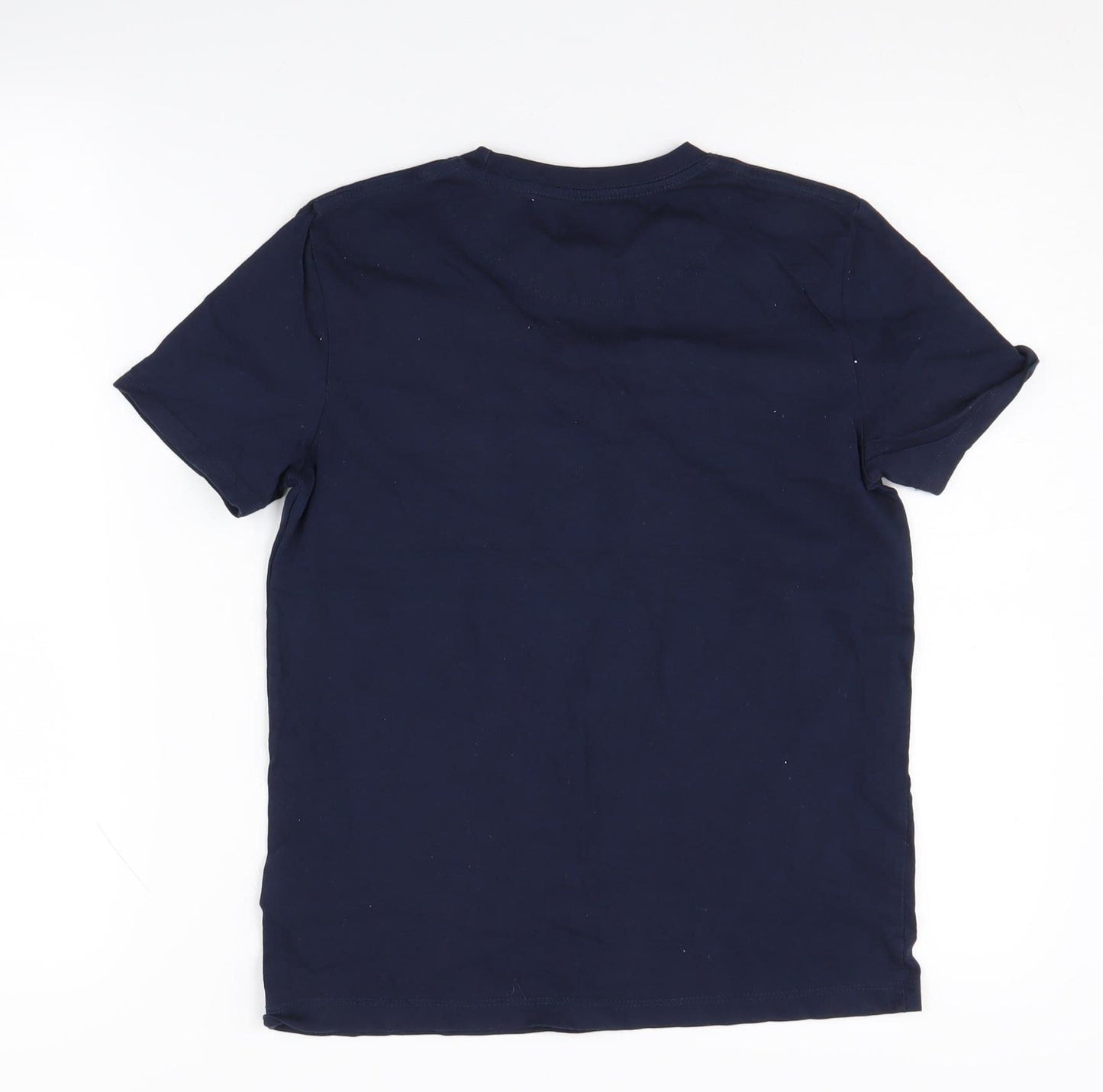 U.S. Polo Assn. Boys Blue T-Shirt 12-13 Logo Short Sleeve