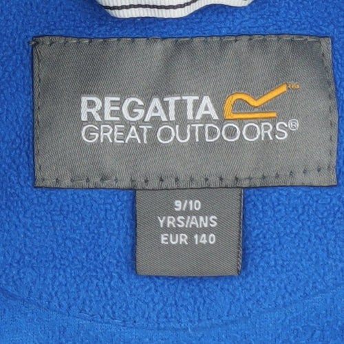 Regatta Boys Blue Fleece Jacket, 9-10 Years