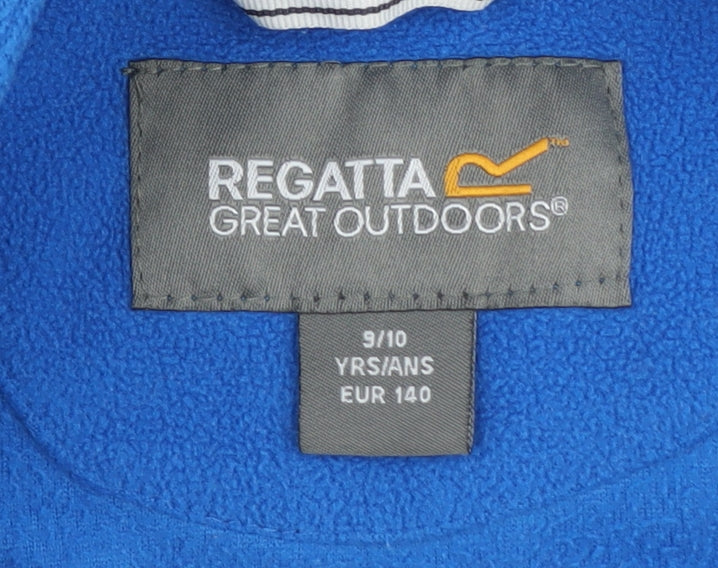 Regatta Boys Blue Fleece Jacket, 9-10 Years