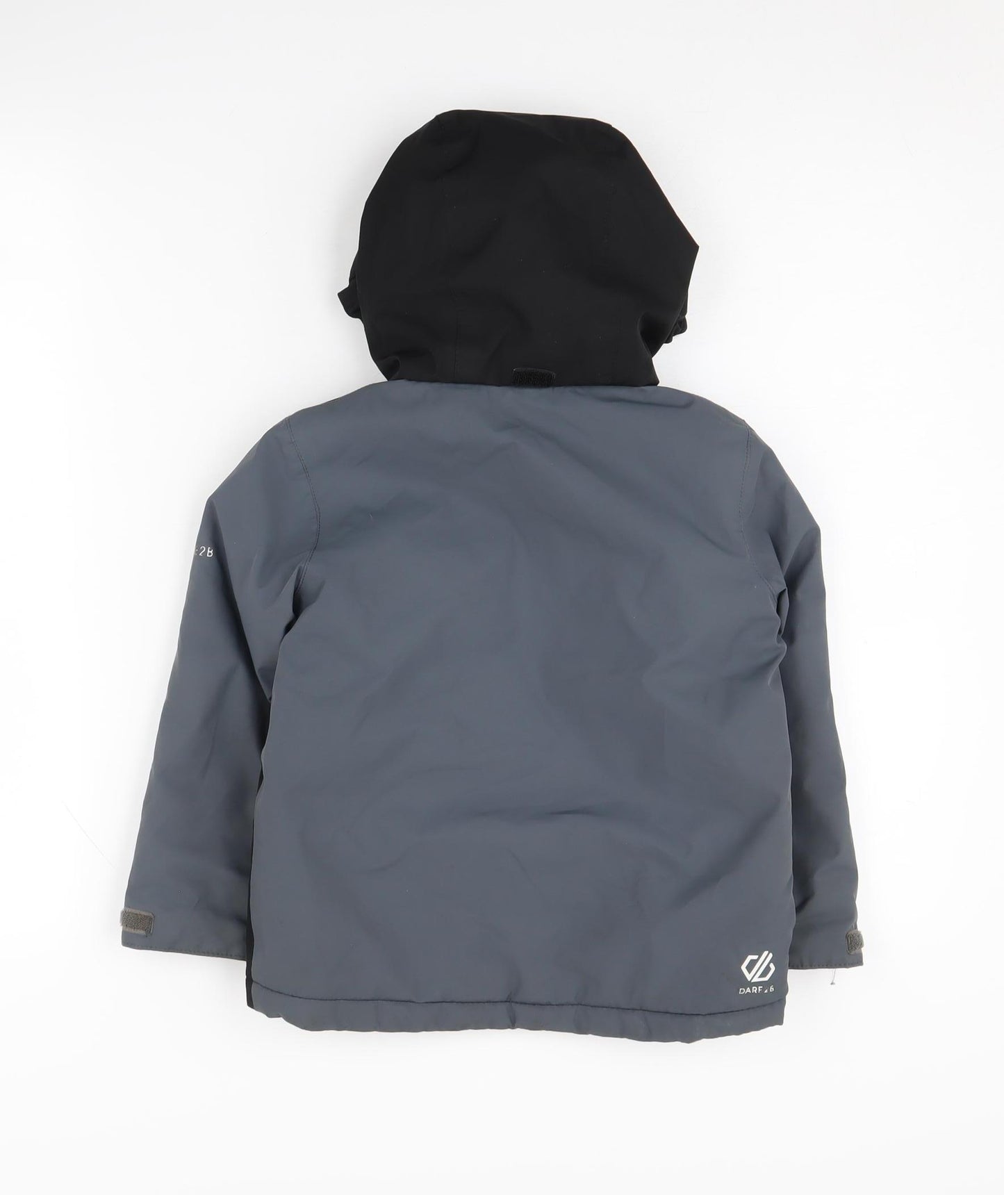 Dare 2b Boys Black Grey Colourblock Puffer Jacket 3-4 Years