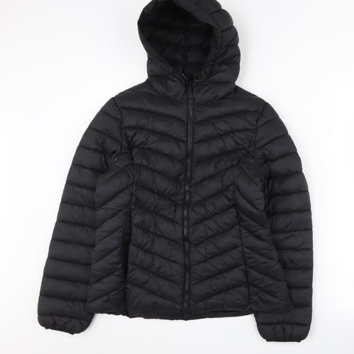 SoulCal & Co Women's Black Puffer Jacket Size 10