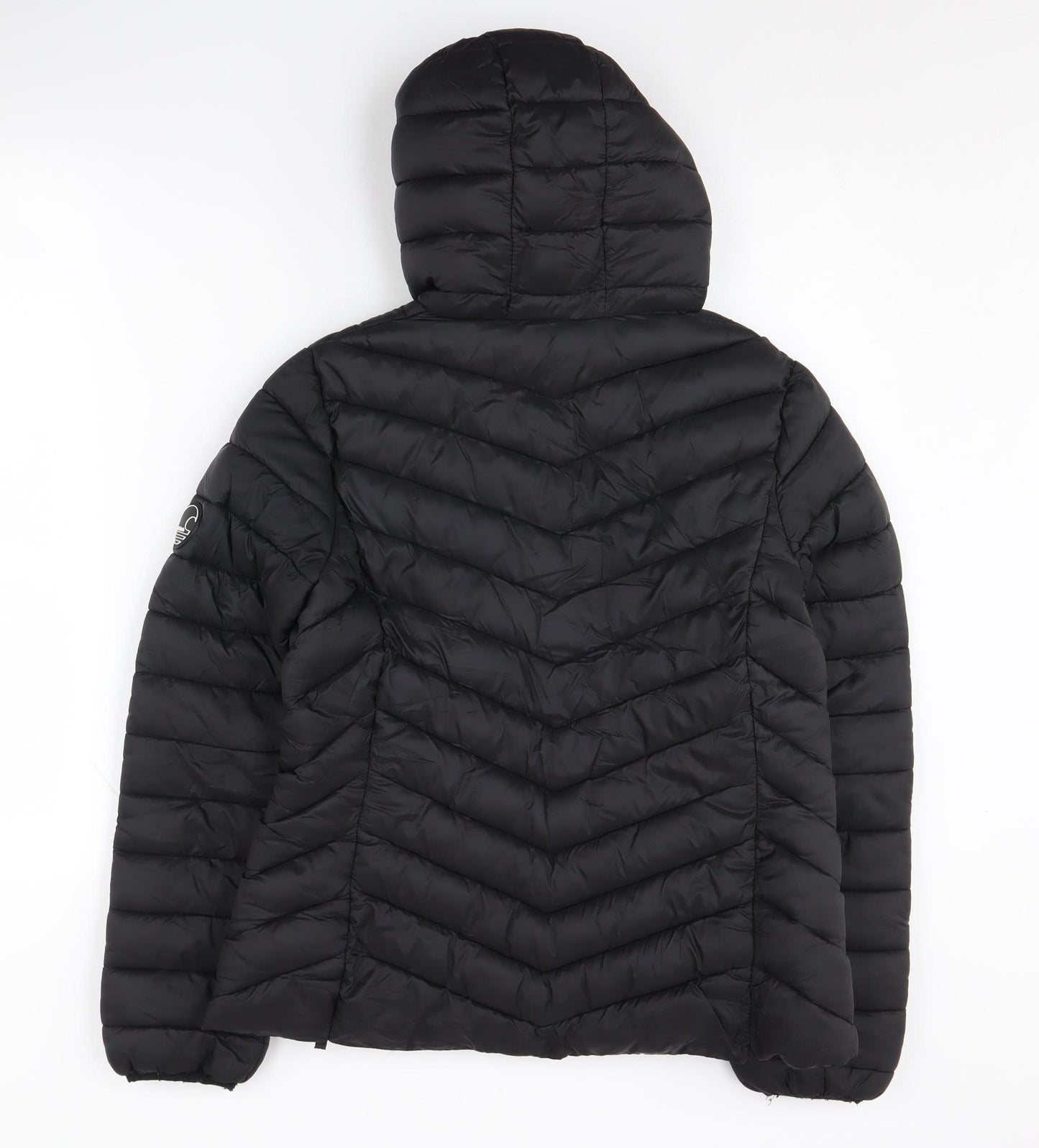 SoulCal & Co Women's Black Puffer Jacket Size 10