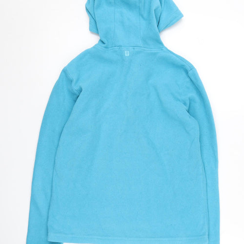 Mountain Warehouse Boys' Blue 13 Years Hooded Fleece Hoodie