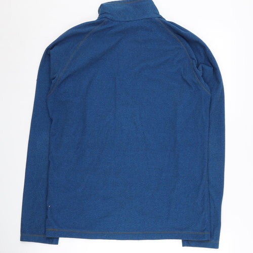 Regatta Men's Blue 1/4 Zip Sweatshirt - Size M Outdoor