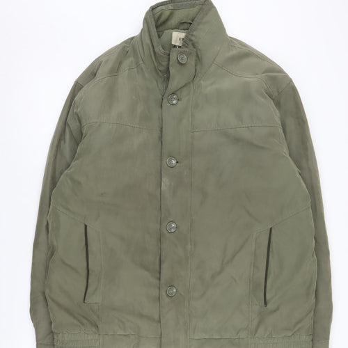EWM Men's Green Basic XL Jacket for Autumn