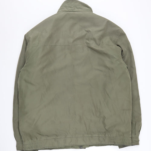 EWM Men's Green Basic XL Jacket for Autumn
