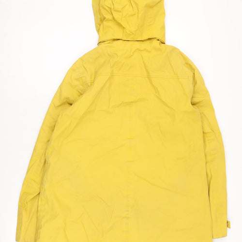 Seasalt Women's Yellow Rain Coat Jacket UK 10