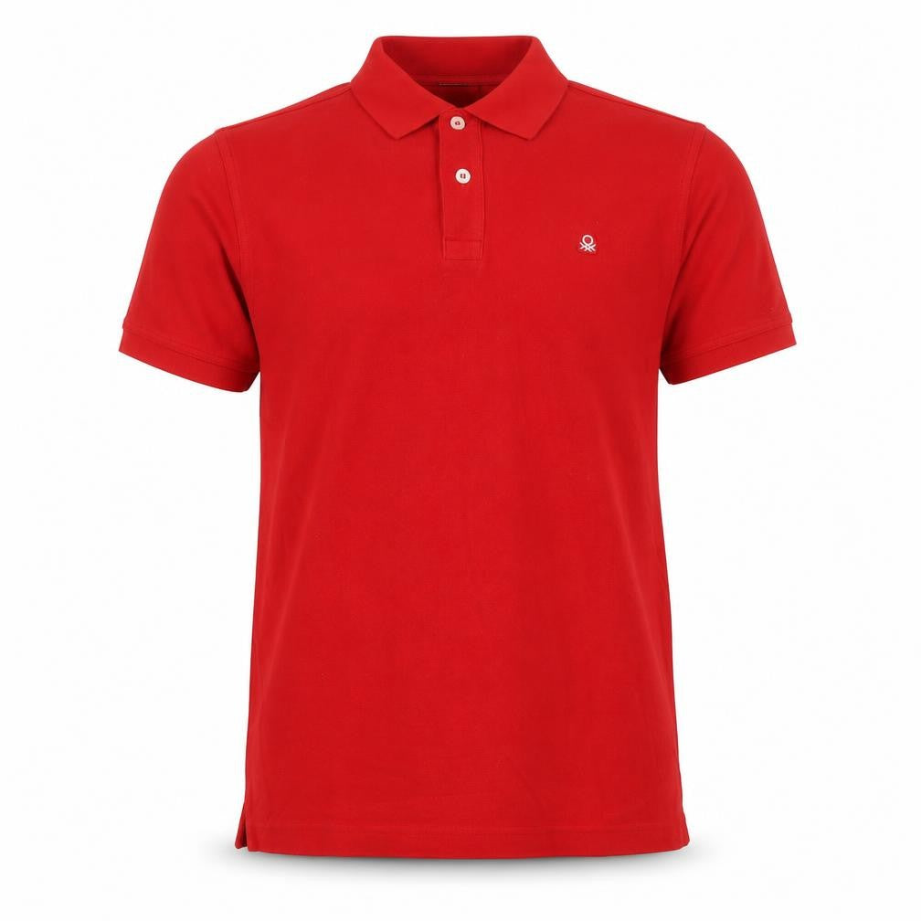 United Colors of Benetton Boys' Red Polo Shirt 3XL