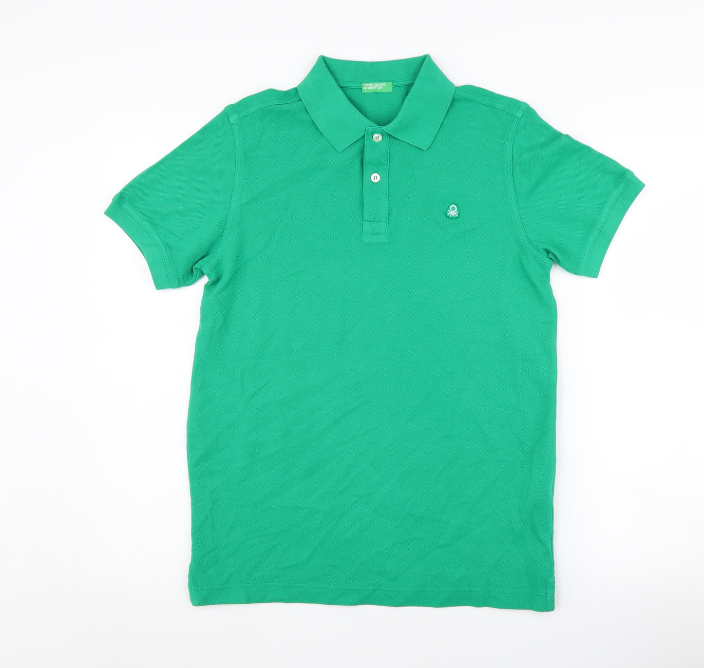 United Colors of Benetton Boys Green Polo Shirt 3XL