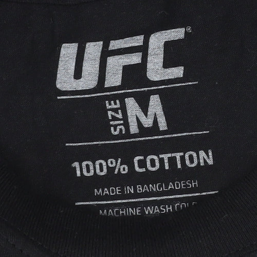 UFC Men's Black London T-Shirt M - Sports Theme
