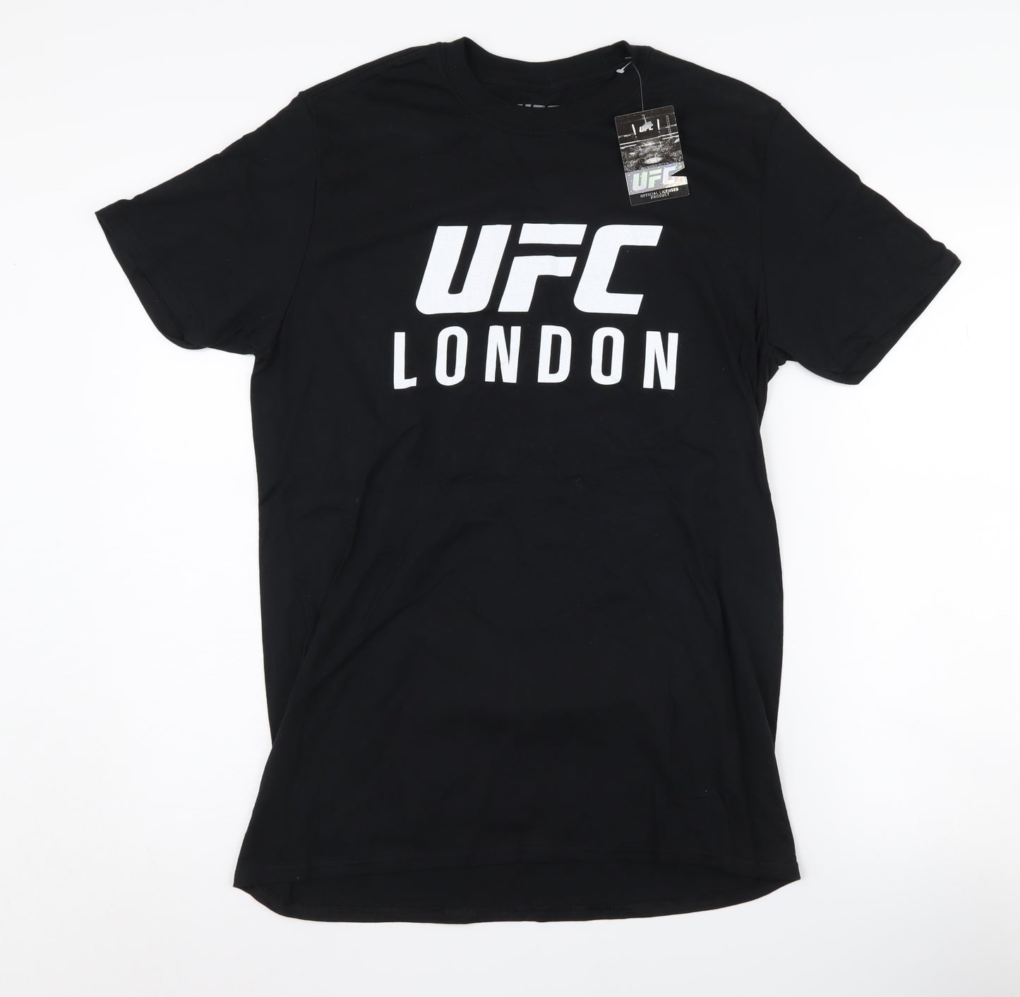 UFC Men's Black M T-Shirt with London Graphic