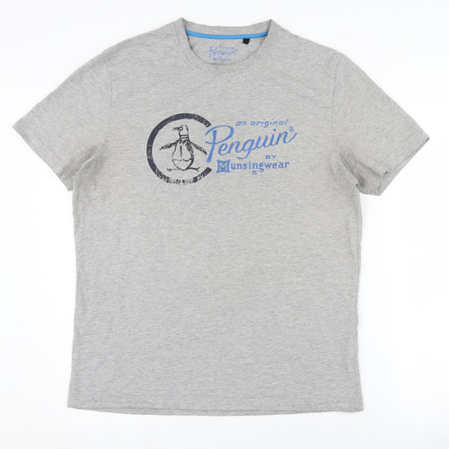 Original Penguin Men's Grey L Graphic T-Shirt