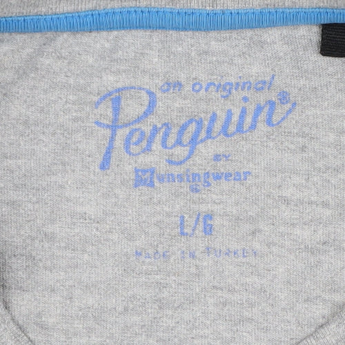 Original Penguin Men's Grey L Graphic T-Shirt