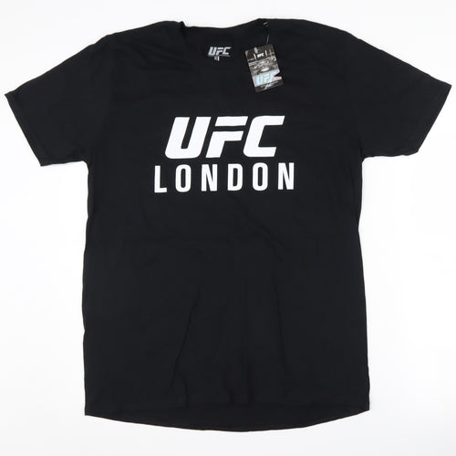 UFC Men's Black Sports T-Shirt L