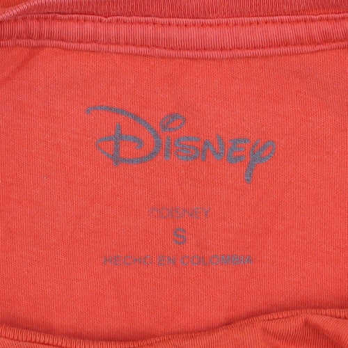 Disney Red Mickey Mouse Unisex T-Shirt Size S