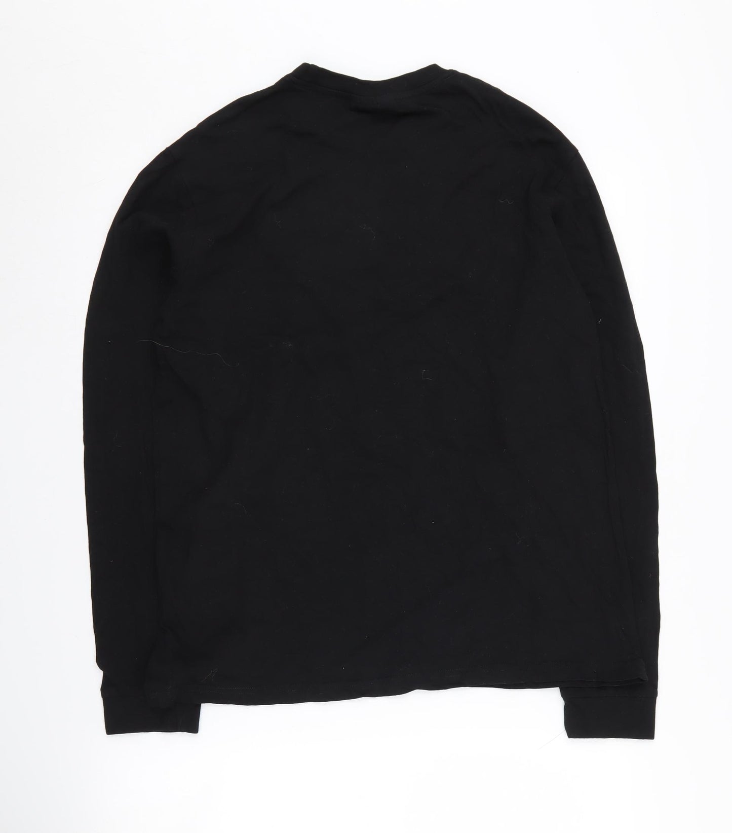 Marvel Unisex Black Cotton Logo Sweatshirt M Casual