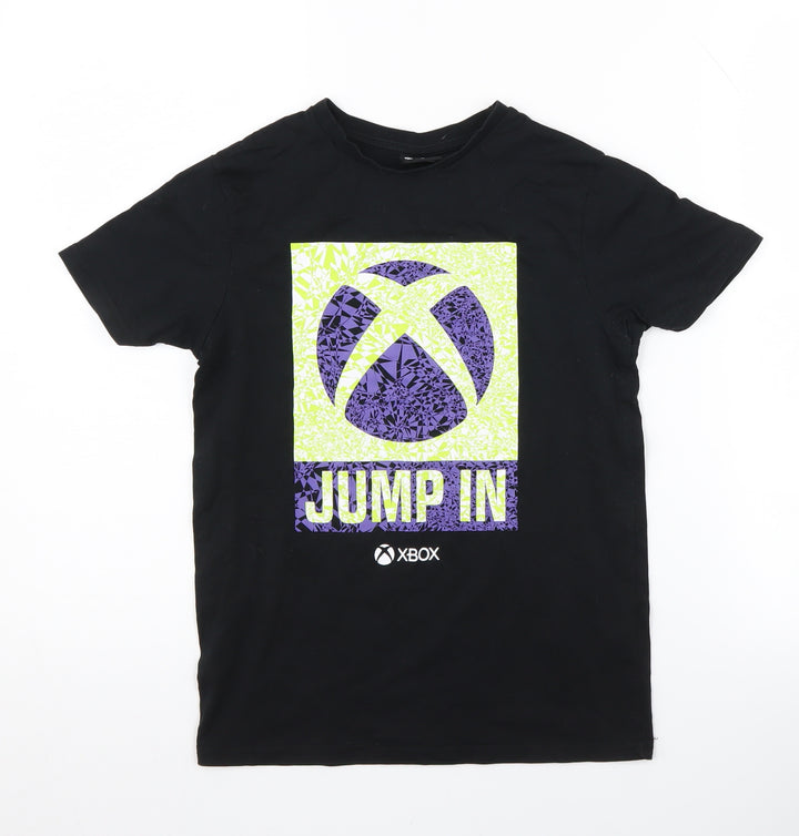 Xbox Boys Black Graphic Print T-Shirt 9-10 Years