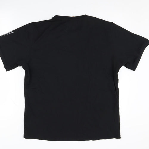 Helly Hansen Black Unisex T-Shirt L - Gym & Training