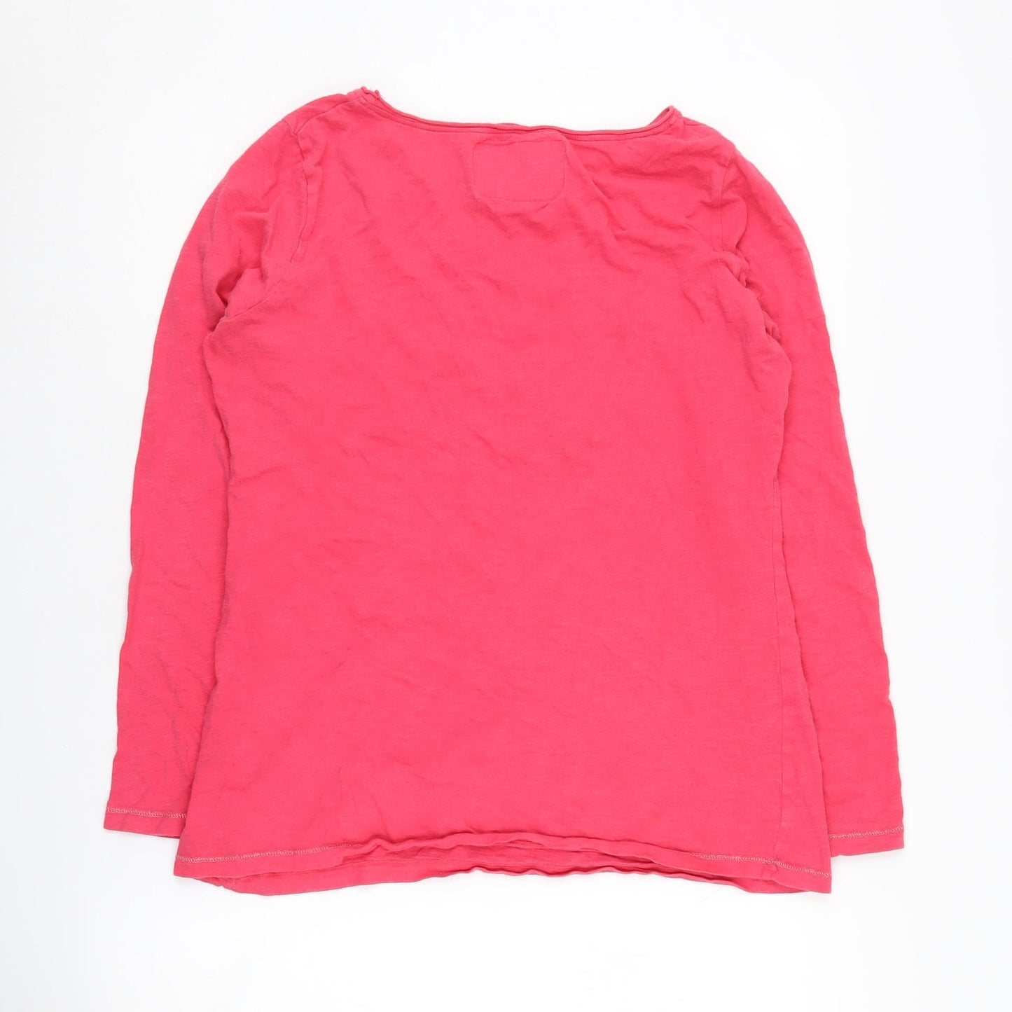 Next Women's Red Long Sleeve Jersey T-Shirt Size 16