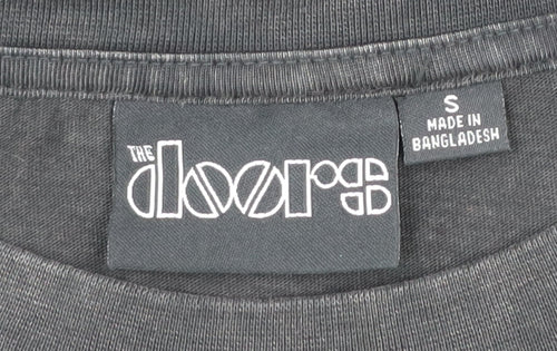 The Doors Black Music Graphic T-Shirt, Men's S