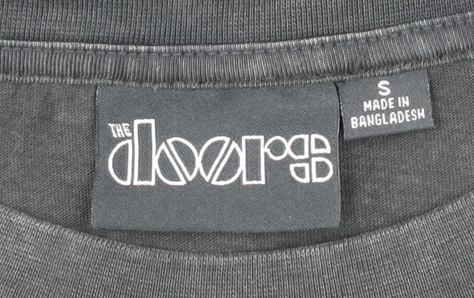 The Doors Black Music Graphic T-Shirt, Men's S