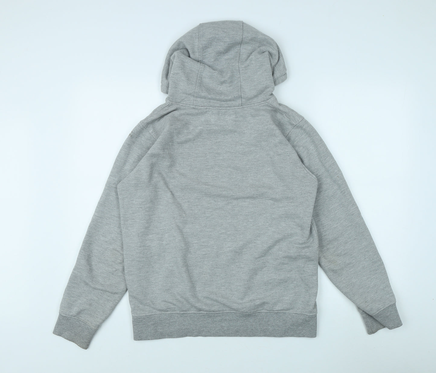 Brave Soul Men's Grey Pullover Hoodie M with Logo