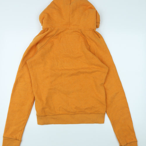 Abercrombie Men’s Orange XL Hoodie, Lightweight Logo