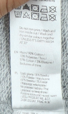 AC/DC Women's Grey Pullover Sweatshirt Size 12