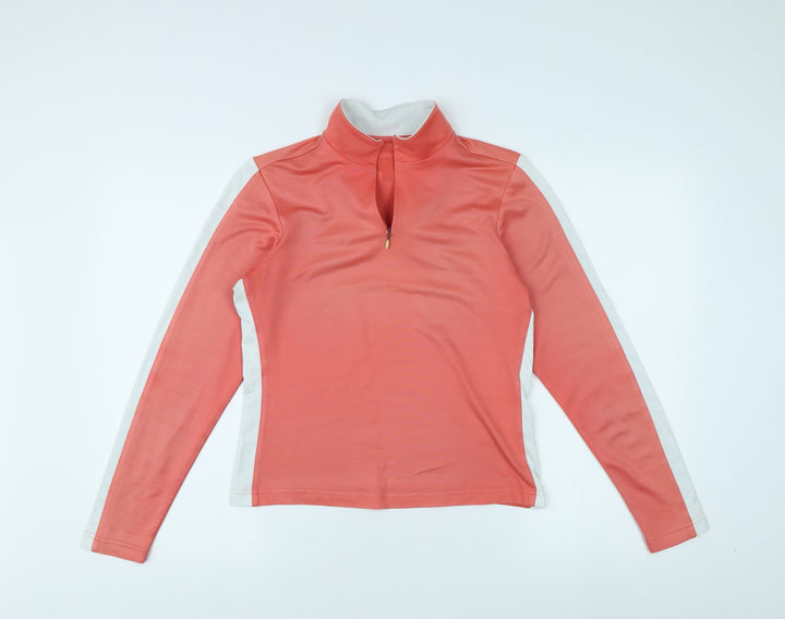Adidas Women's Pink Pullover Size 12, Lightweight Zip