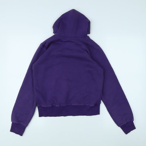 Jack Wills Women's Purple Pullover Hoodie, M