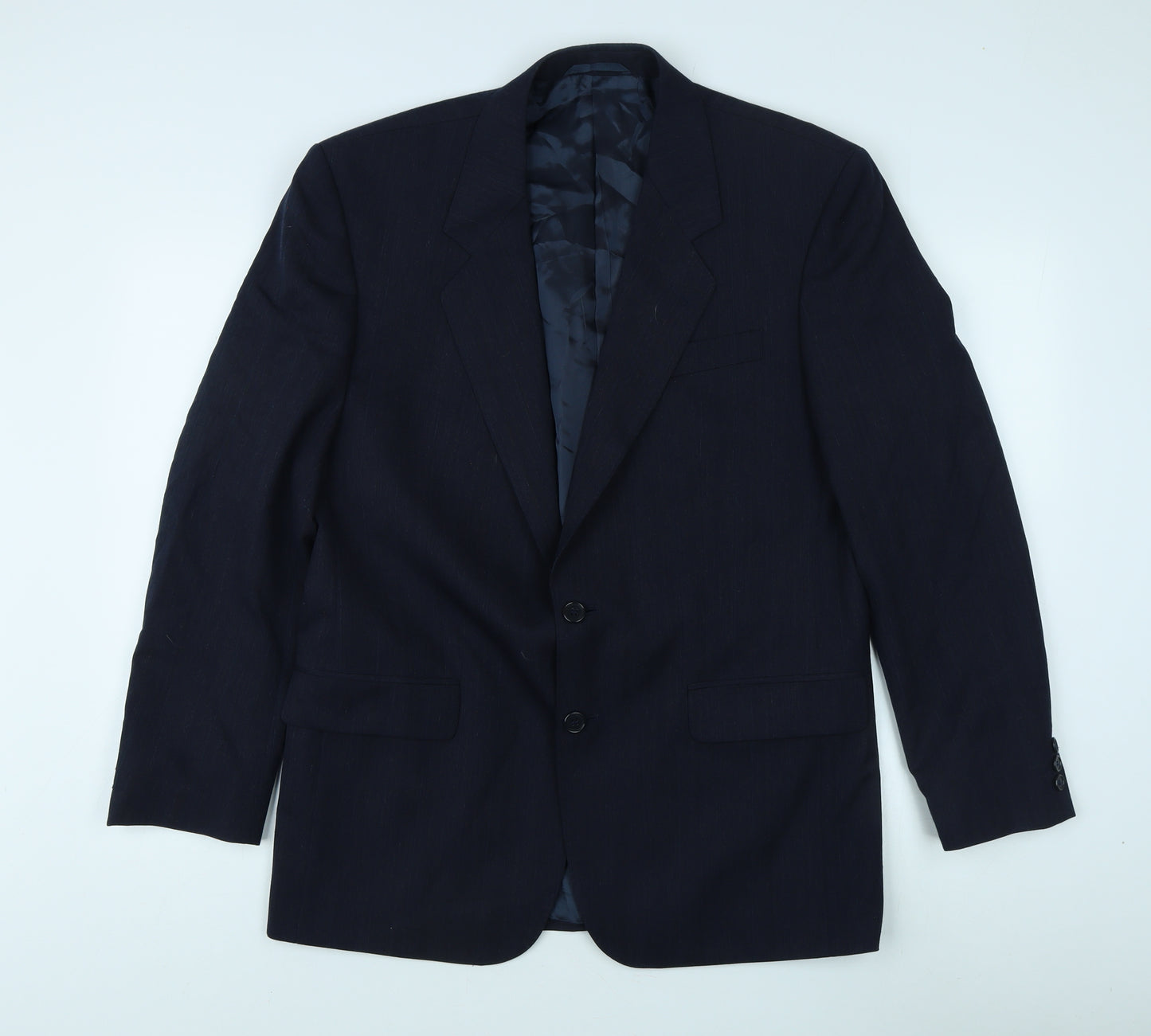 James Barry Men's Blue Blazer Size 40R Formal Jacket